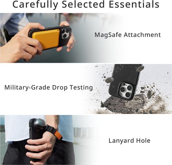 Actual product image SmallRig 4987 FilMov Lightweight Photography Case Kit for iPhone 16 Pro Max 4987 (Cage)