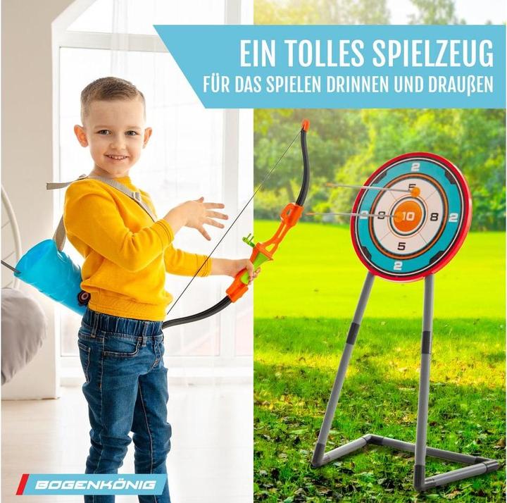 Actual product image Bogenkönig Bogenschiess-Set 7-teilig