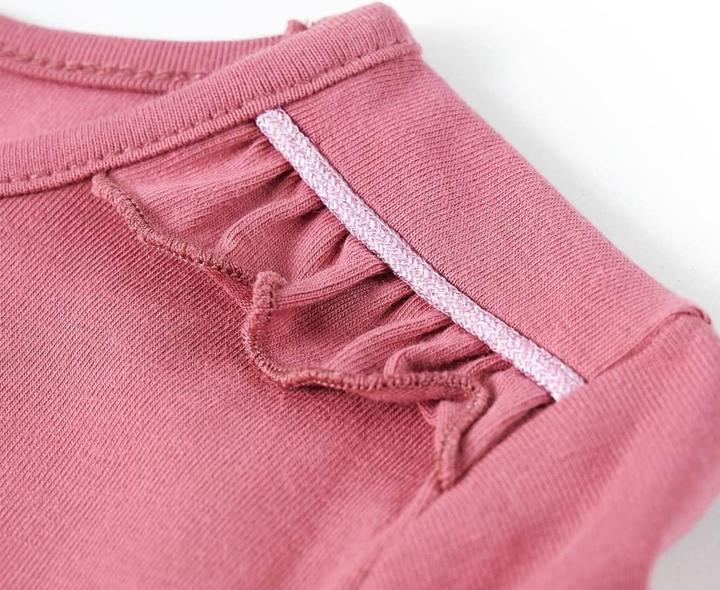 Immagine prodotto vidaXL Camicia da bambino a maniche lunghe rosa lampone 92,Materiale: 95 % cotone (92)