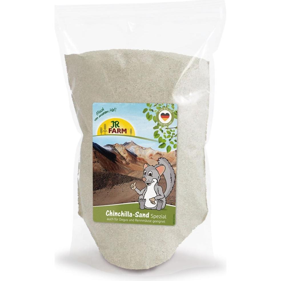 JR Farm Chinchilla Sand Spezi. 1kg (1 kg, Sabbia), Lettiera