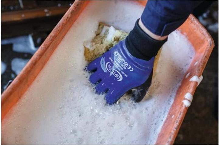 Image du produit Opti Flex Gants Winter Aqua Guard taille 9 noir/bleu EN 388, EN 511 EPI catégorie II (9)