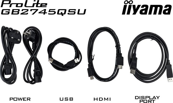 Actual product image iiyama TFT 27.0/68.5cm G-Master GB2745QSU Black Hawk *black* 16:9 (2560 x 1440 pixels, 27")