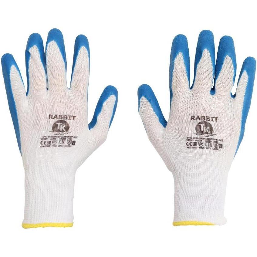 TK, Guanti di sicurezza, Guanti RABBIT, taglia 11, bianchi (11)