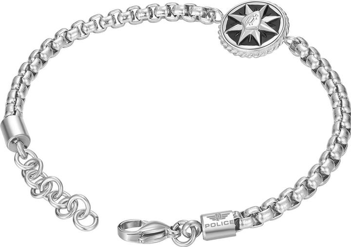 Immagine prodotto Police Bracciale Octogram (21 cm, Acciaio inossidabile)