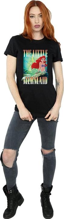 Immagine prodotto The Little Mermaid Maglietta Ariel Montage in cotone Boyfriend donna/donna (M)