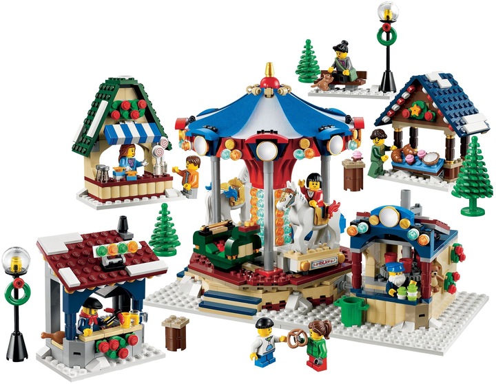 Actual product image LEGO Creator Winter Village Market (10235)