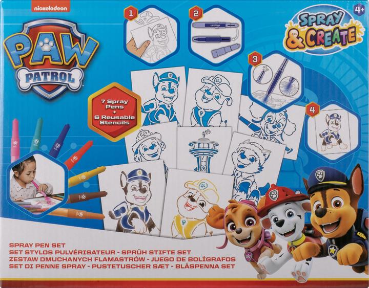 Immagine prodotto Canenco Set di penne spray Paw Patrol (7 x)