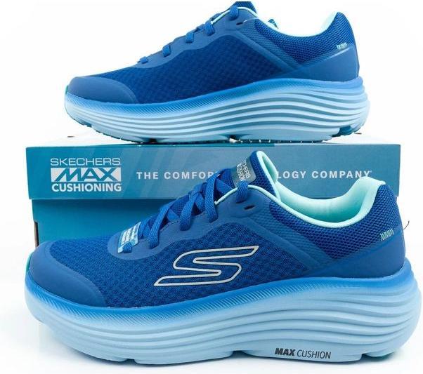 Actual product image Skechers Maximale Dämpfung Herren-Laufschuhe Blau (43.5)