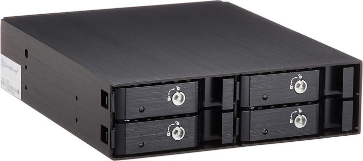 Actual product image Silverstone FS204 enclosure for storage drives