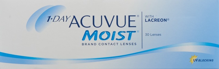 Produktbild Acuvue Moist (30 Stück, Tageslinse, Sphärisch)
