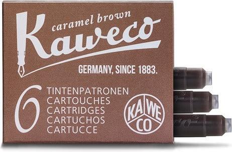 Actual product image Kaweco Ink cartridge caramel brown (6 pcs.)
