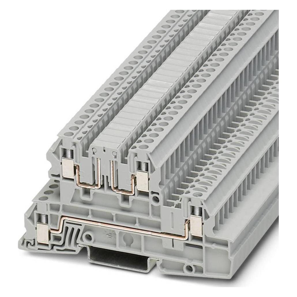 Phoenix Contact Installationsetagenklemme, Elektronikkabel + Stecker, Grau