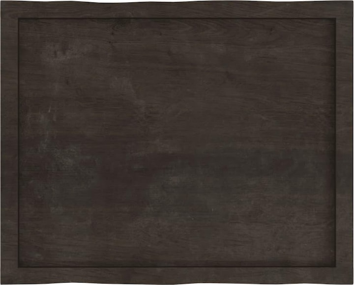 Actual product image VidaXL Tischplatte 80x60x6 cm Massivholz Eiche Behandelt (80 x 60 x 6 cm)