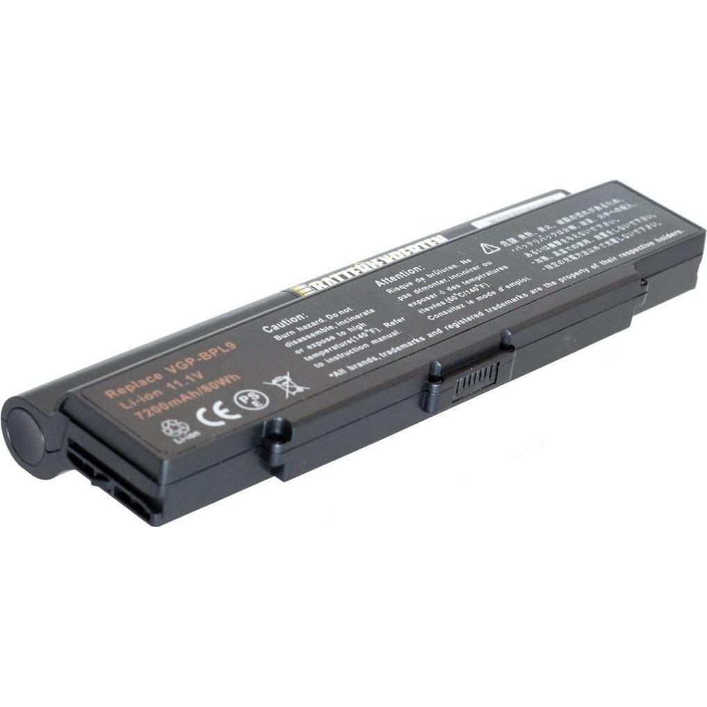 CS Cameron Sino Battery for SONY VGN-CR etc 7200 mAh, Batteria per notebook