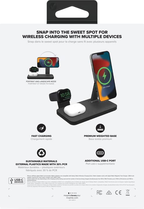 Produktbild Zagg Snap+ 3 in 1 (15 W)