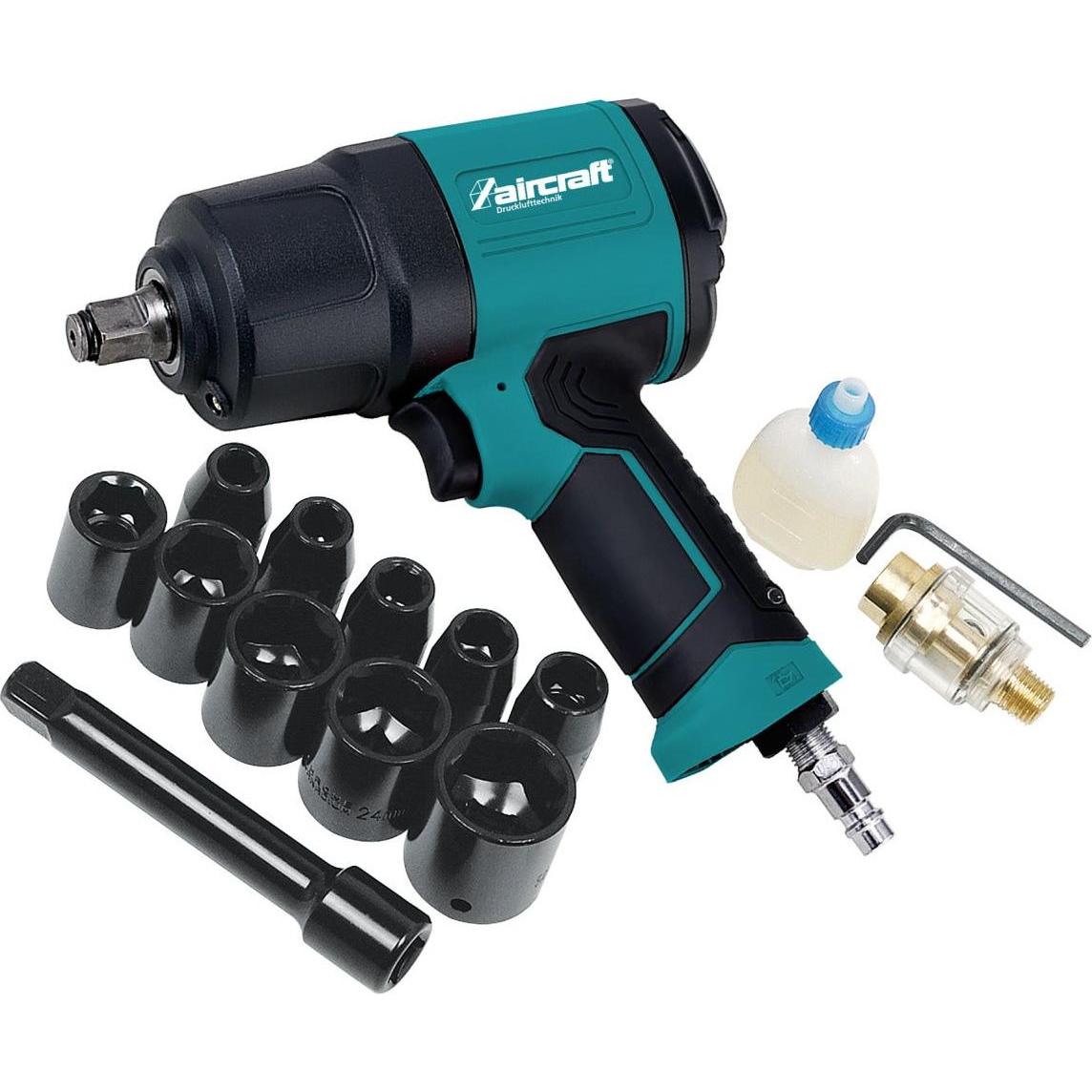 Aircraft, Trapano + Avvitatore A Batteria, Set Di Avvitatori A Impulsi ½"