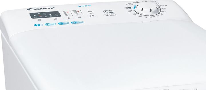 Produktbild Candy Smart CST 27LET/1-S Waschmaschine Toplader E (7 kg, Oben, EU-Stecker)
