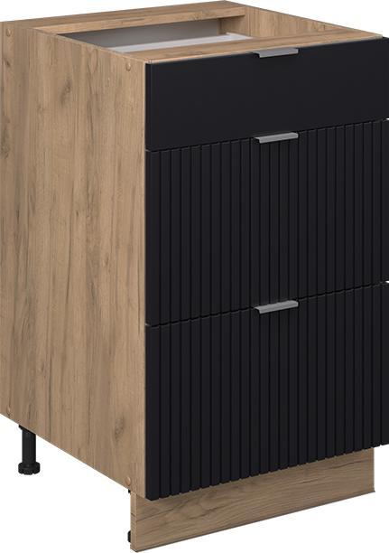 Black, Black stripes, Gold power oak