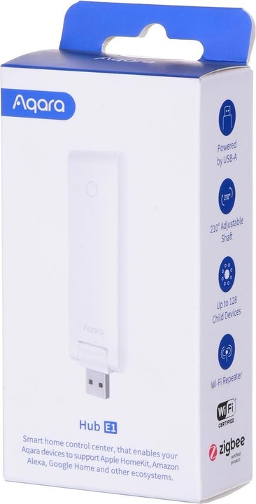 Actual product image Aqara Zigbee WiFi USB Hub E1