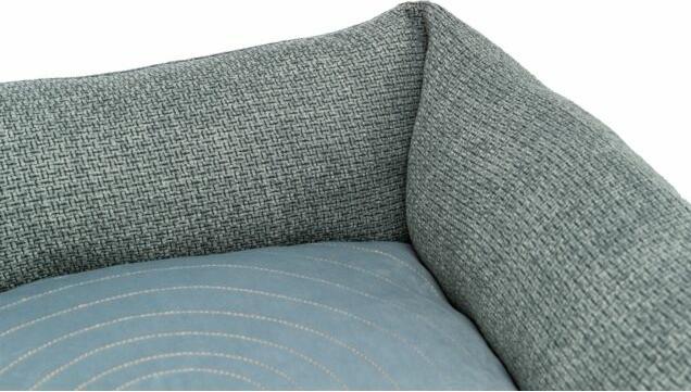 Immagine prodotto Trixie Cuccia per cani Viviana, 60 cm x 50 cm, blu-grigio (Cane)