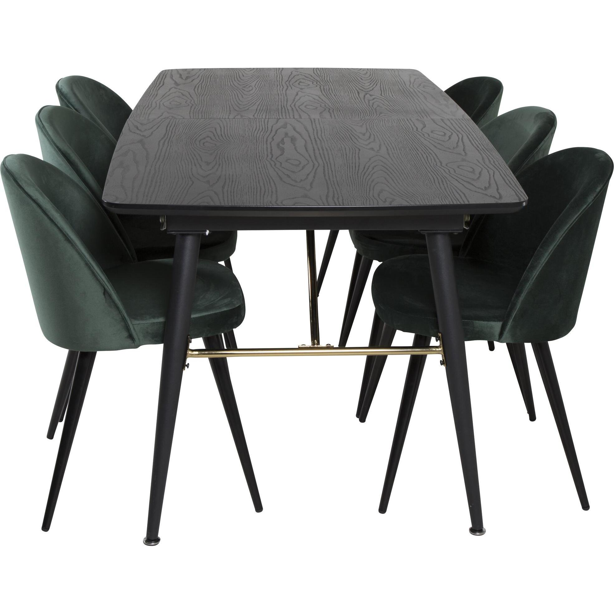 Venture Home, Esstisch, Gold, Velvet