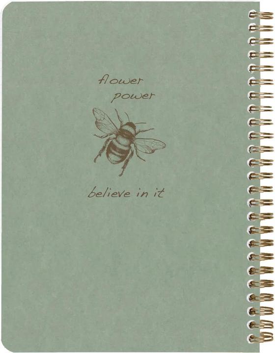 Actual product image Clairefontaine Flying S. Vert, Wrbn d nbk A5 60 sh L ass (AAA393, Checked, Hardcover)