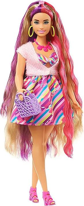 Produktbild Barbie Totally Hair Puppe im Blumenlook