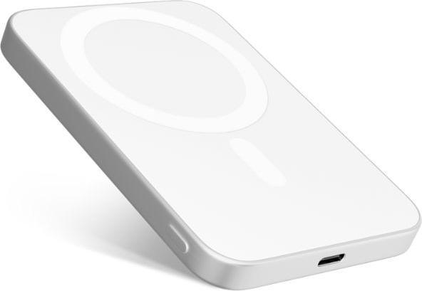 Epico Powerbank Magsafe 5000mah Argent (5000 mAh, 15 W)