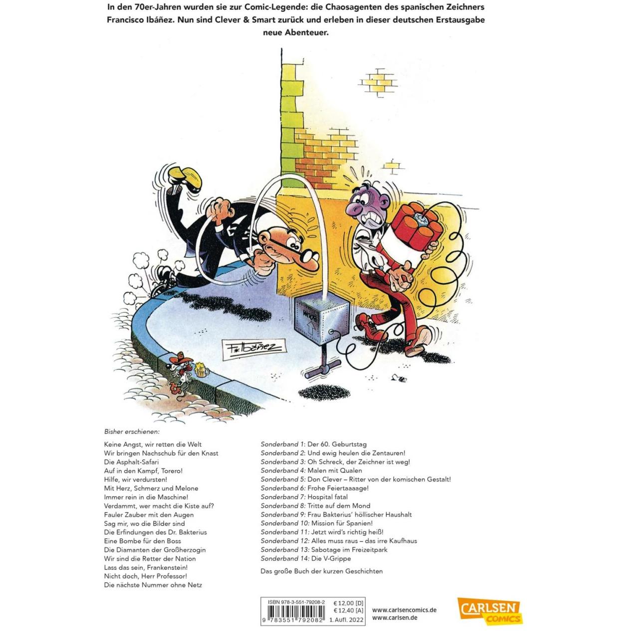 Thumbnail - Clever und Smart Sonderband 14: Sonderband 14, Belletristik von Francisco Ibáñez, André Höchemer