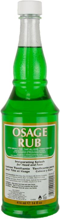 Actual product image Clubman Osage Rub (Aftershave lotion, 414 ml)