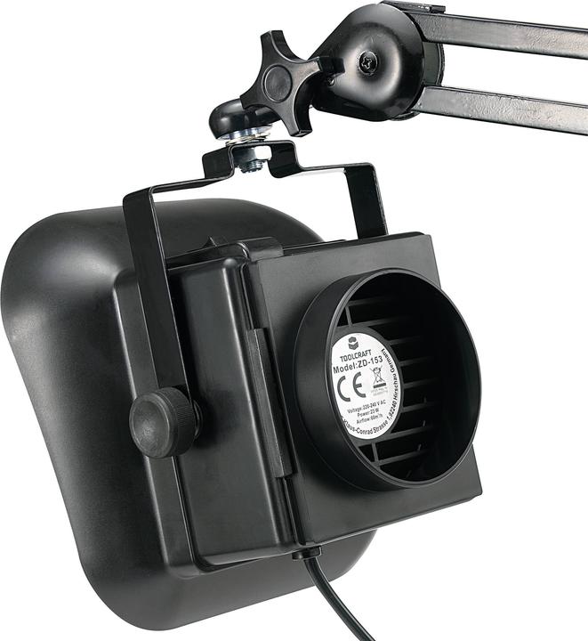 Immagine prodotto Toolcraft Estrattore di fumi di saldatura con supporto da tavolo ZD-153A (Pompa aspirazione)
