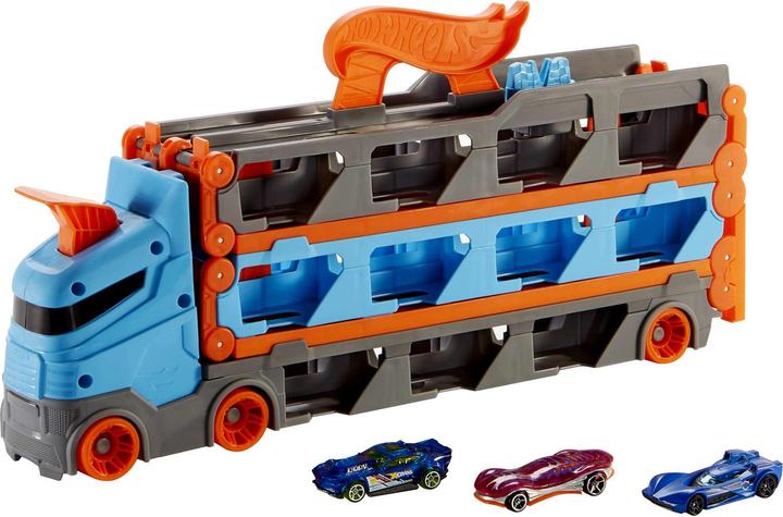 Image du produit Hot Wheels 2-in-1 Rennbahn-Transporter