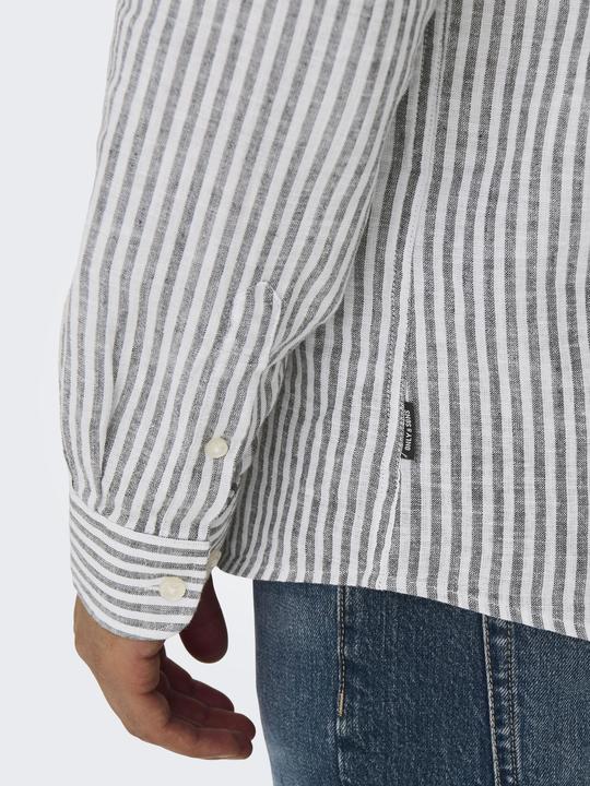 Produktbild Only & Sons Slim Fit Hemdkragen Hemd Hemd (L)