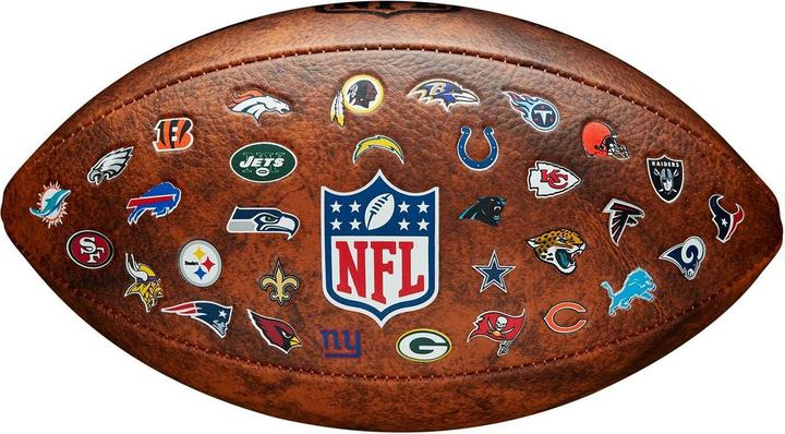 Actual product image Wilson American Football NFL Junior Throwback