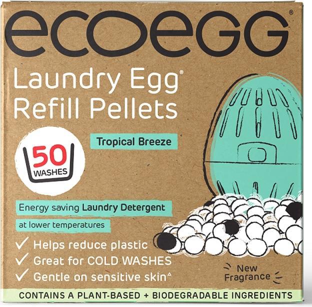 Immagine prodotto Ecoegg Ricarica Waschei Brezza Tropicale (50 Cicli di lavaggio, Detersivo in polvere)