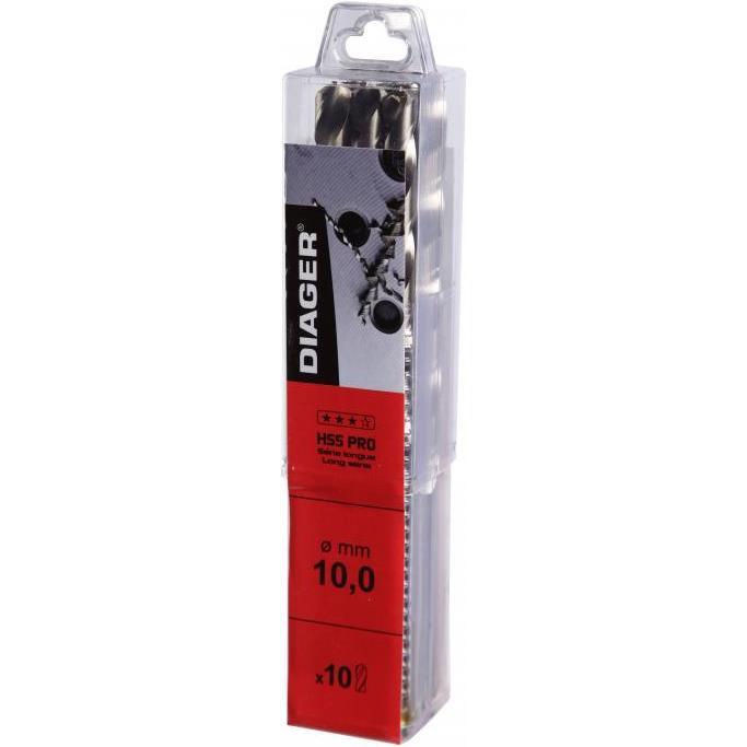 Diager, Bohrereinsatz, HSS ground PRO lange Serie 8 (8 Millimeter)
