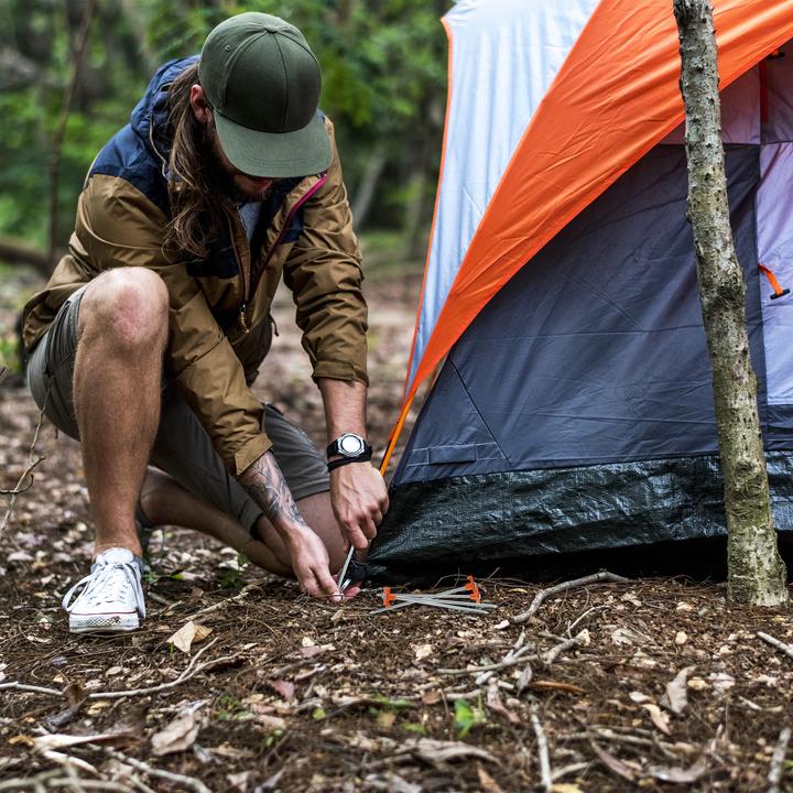 Actual product image Relaxdays Set of 10 Heavy Duty Tent Pegs