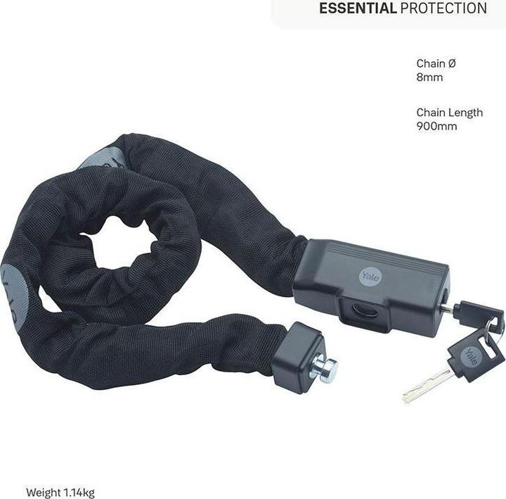 Actual product image Yale Essential Security Keyed Chain