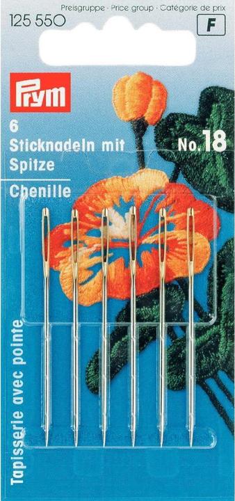 Actual product image Prym Embroidery needles with lace