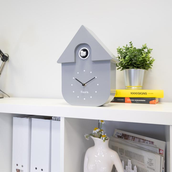 Actual product image Fisura CUCKOO CLOCK grey & black
