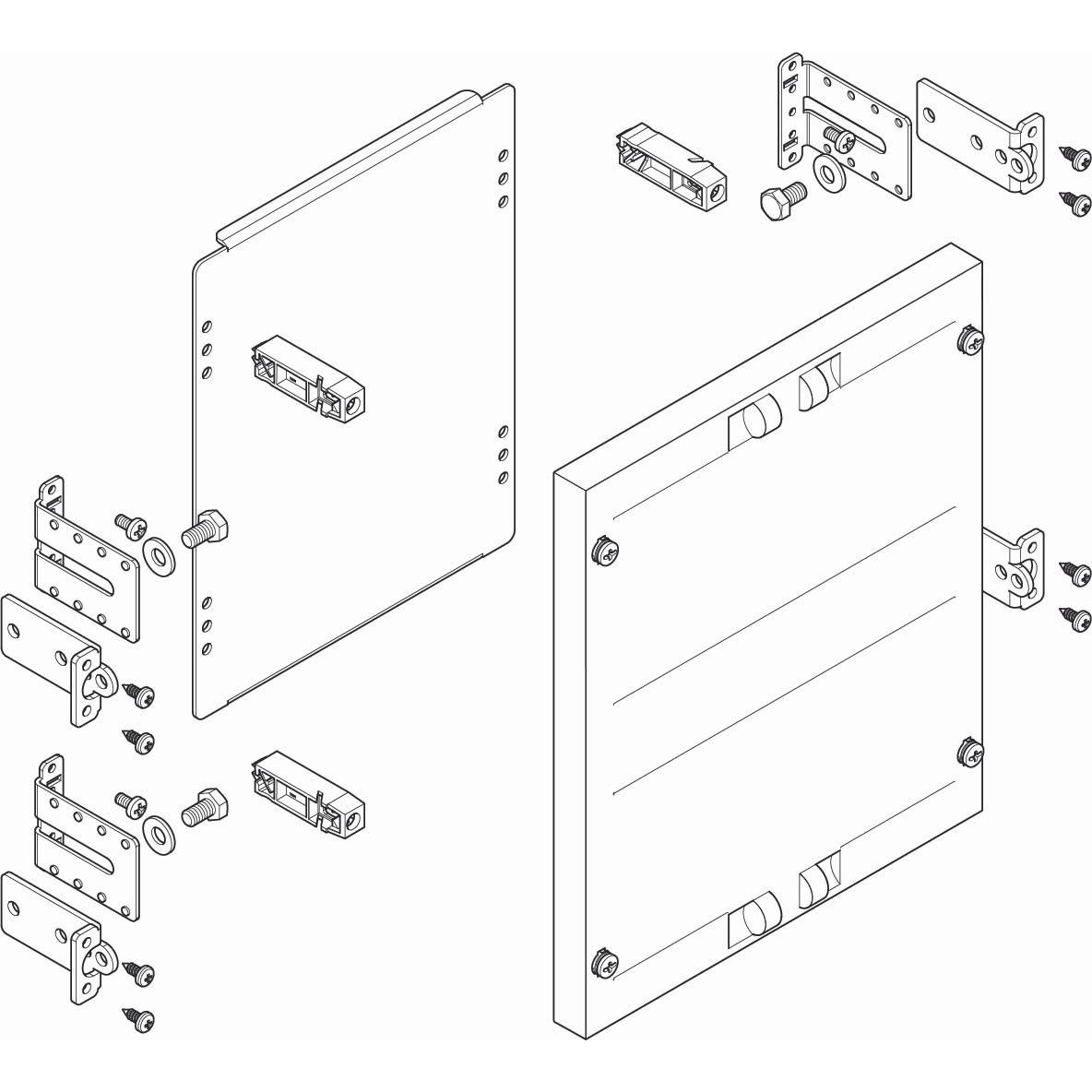 ABN, Verteilerschrank Zubehör, MF1260