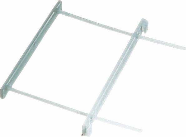 Actual product image Leitz Archive filing clip, colorless, two-part plastic, filling height: 60 mm, with cover rail