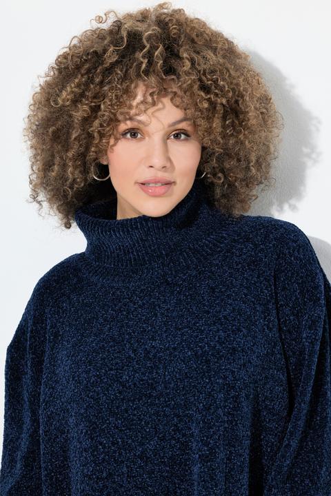 Actual product image Ulla Popken Soft Textured Chenille Oversized Fit Sweater (60)