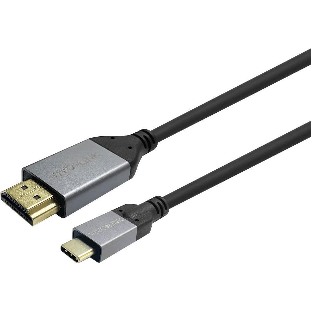 Vivolink USB-C to HDMI Cable 3m Black (3 m, USB), Video Kabel