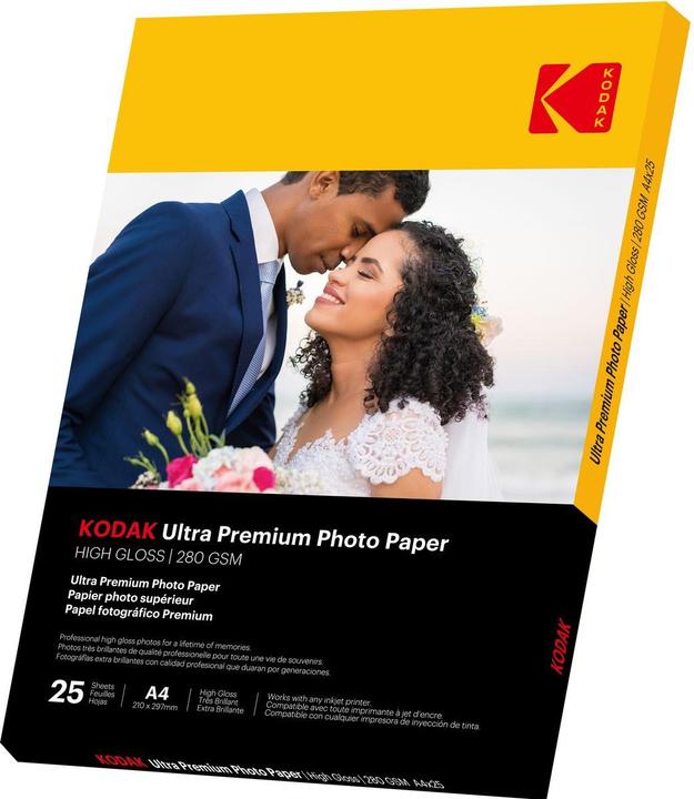 Produktbild Kodak Ultra Prem Photo 280g 10.4 Glossy A4x25 (280 g/m², A4, 25 x)