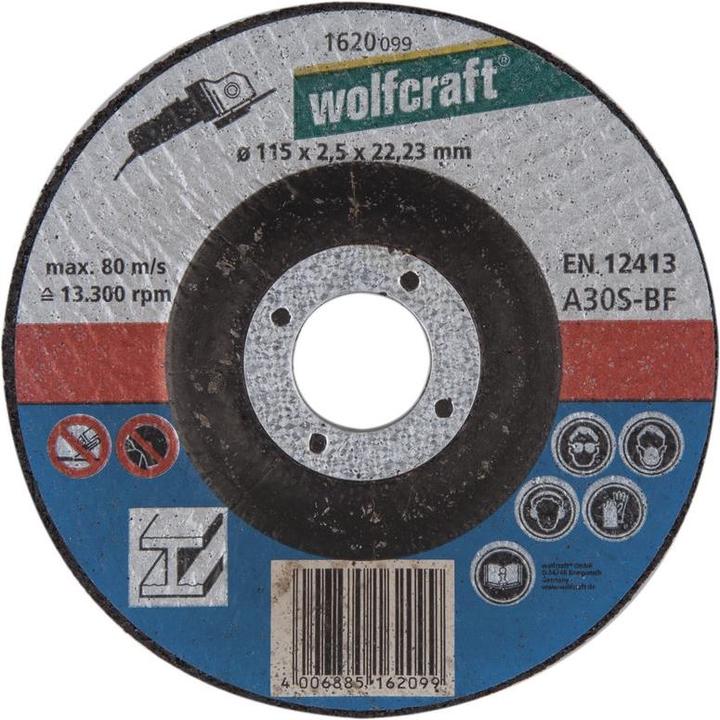 Produktbild wolfcraft 1 Trennscheibe Metall ø230x2,5x22,2mm