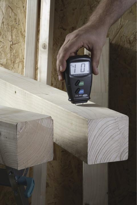 Produktbild wolfcraft Holzfeuchte-Messgerät