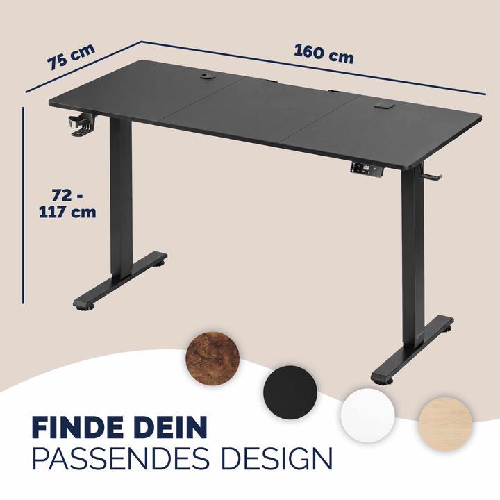 Produktbild Casaria Höhenverstellbarer Schreibtisch