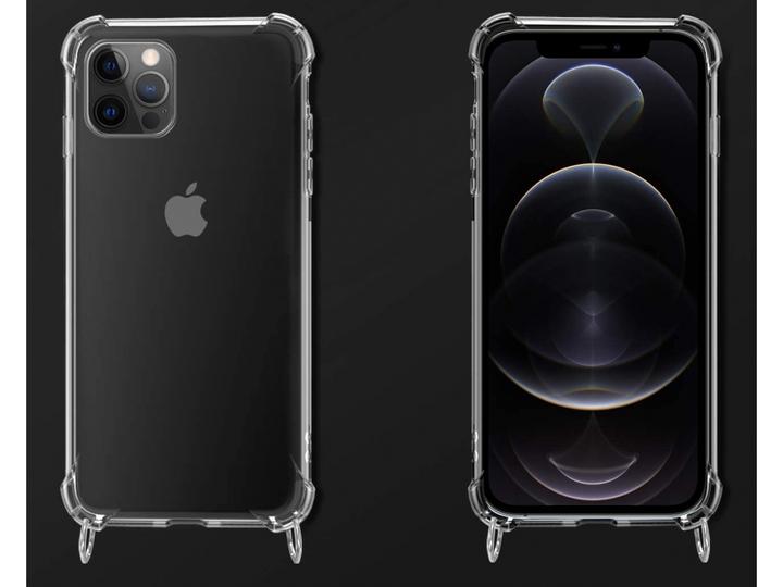 Actual product image Screenguard Apple iPhone 12 Pro Max Loopster Necklace Case