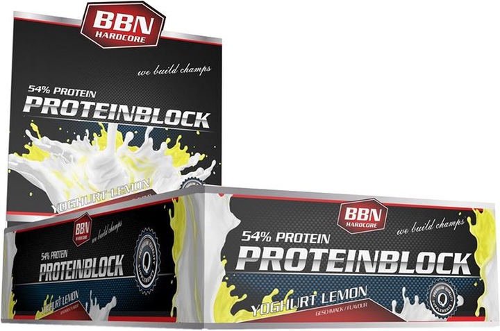 Produktbild BBN Hardcore Block (Lemon, 15 Stk., 1350 g)